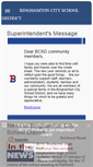 Mobile Screenshot of binghamtonschools.org